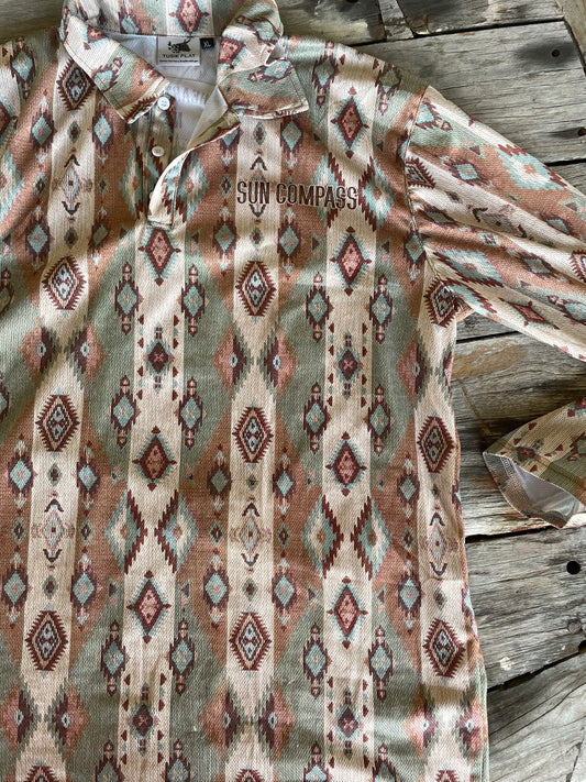 Western Aztec Sun Shirt