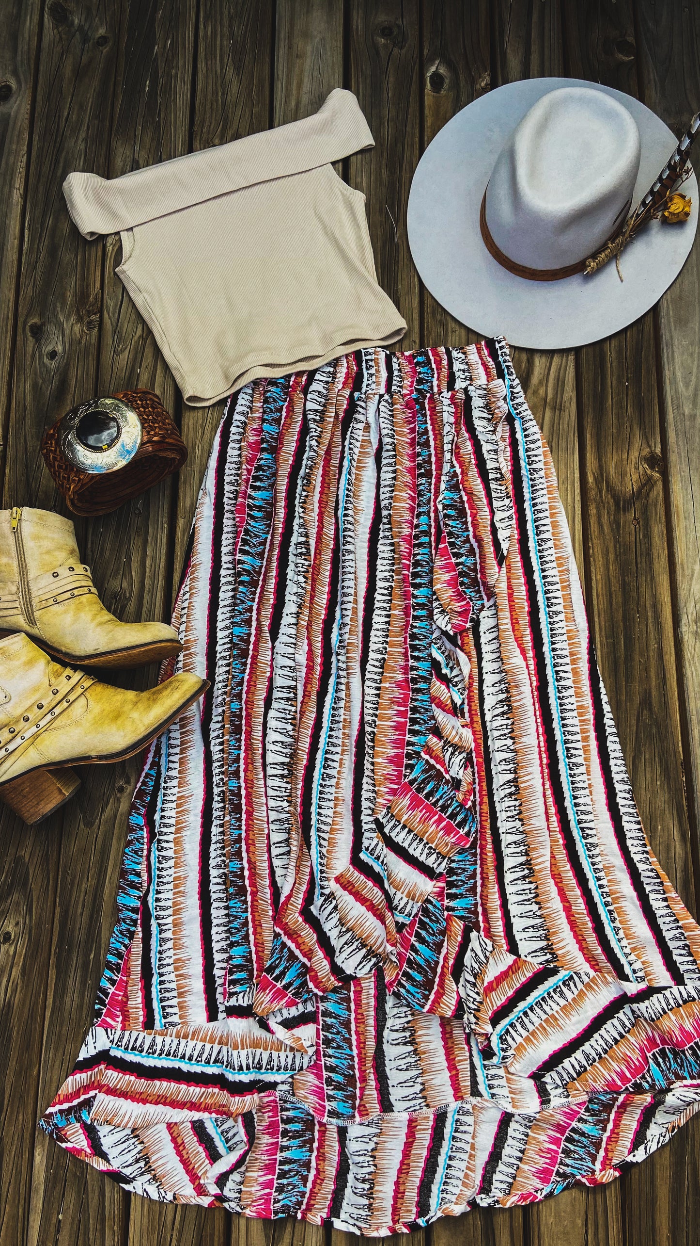 Serape Skirt